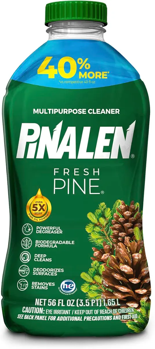 PINALEN Original Fresh Pine Multipurpose Cleaner, Kitchen, Floor, Bathroom and Surface Cleaning Product for Home, 56 fl.oz.
