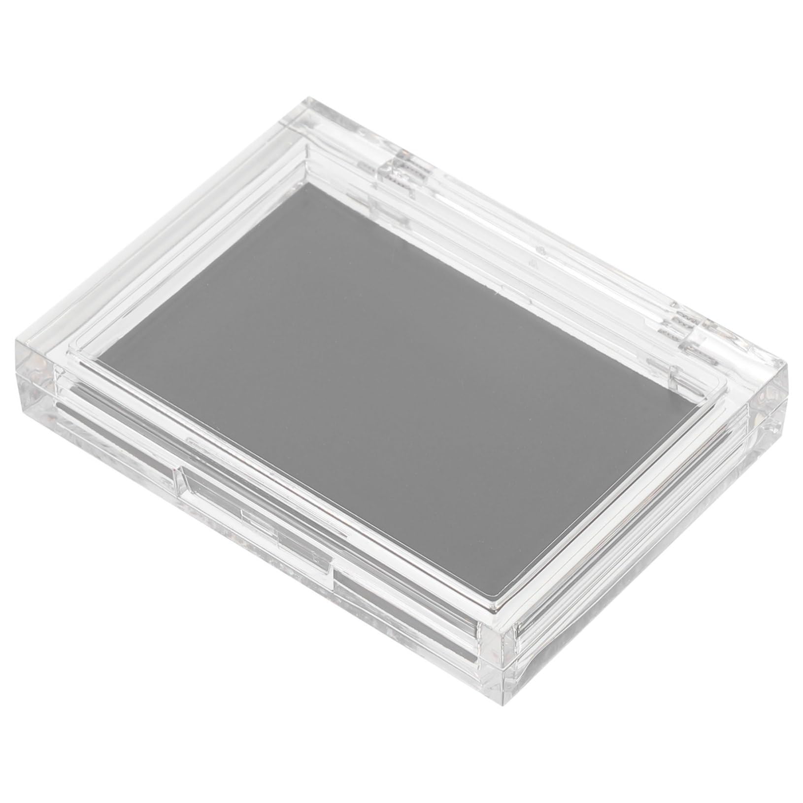 Baluue 5pezzi Contenitore Cosmetico Magnetico Vuoto Per Ombretti Organizer Portatile Per Trucco Di Palette Per Viaggio Pratico Box Per Blush e Illuminante Per Creazioni Fai Da Te