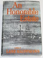 An Honorable Estate B00005XGUL Book Cover