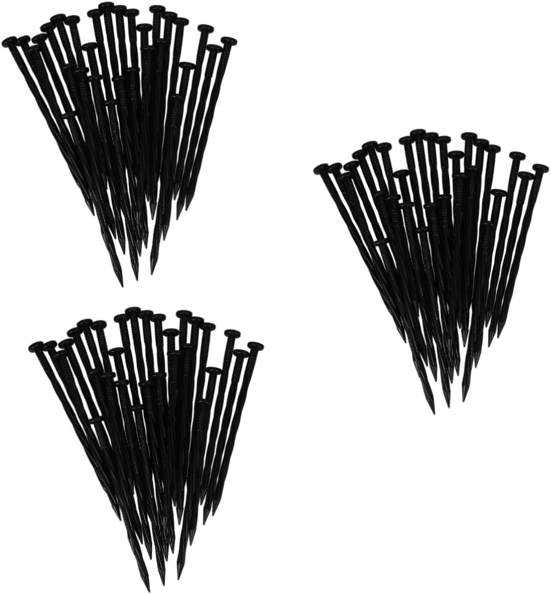 UPKOCH 90pcs Landscape Stakes for Garden Edging Gardening Anchors for Outdoor Use Securely Holds Artificial Grass and Landscape Place