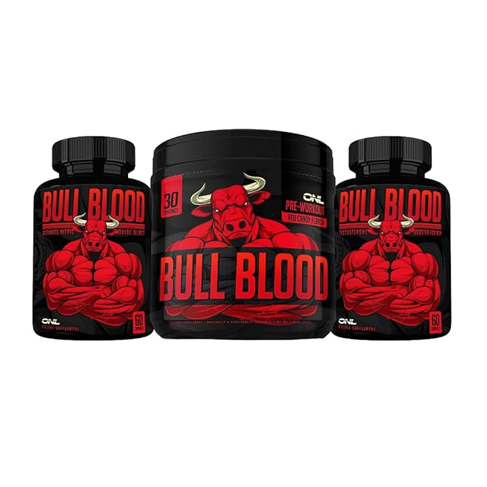 Buy Bull Blood Stack Bull Blood Test Booster, Bull Blood Nitric Oxide