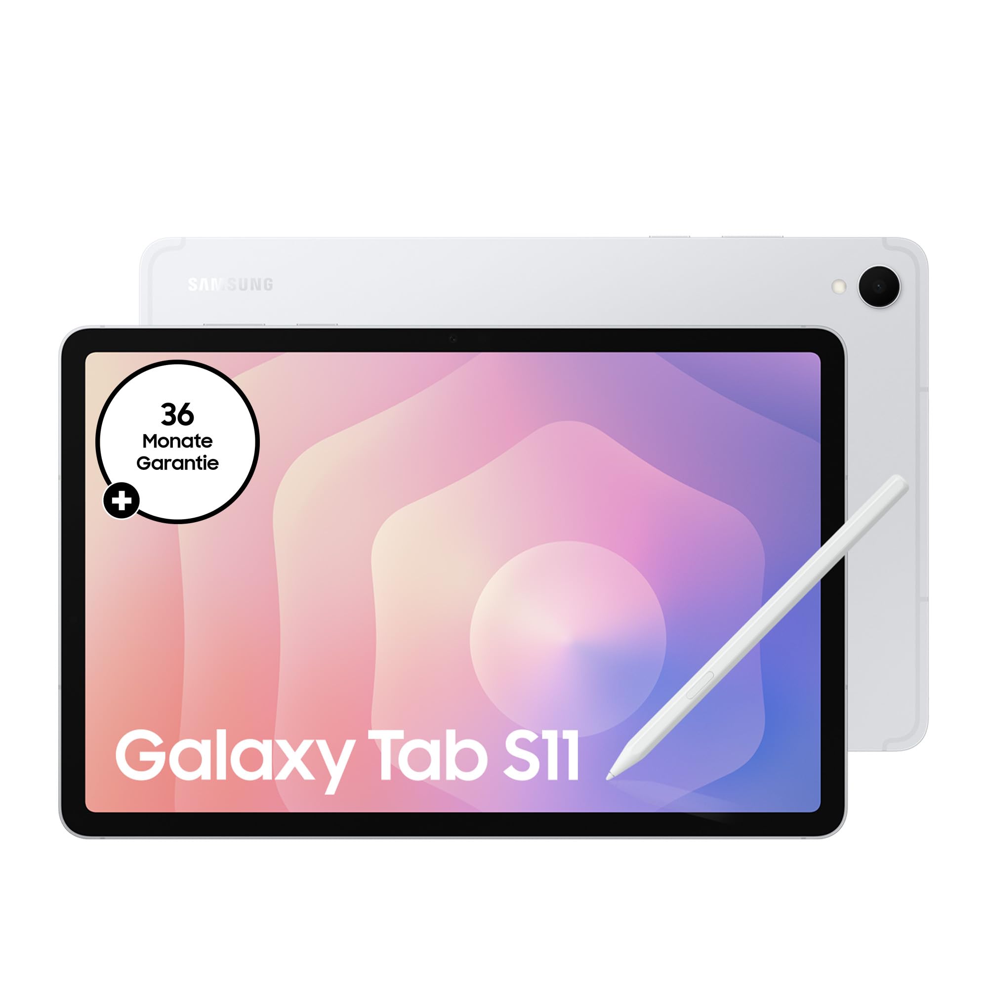 Samsung Galaxy Tab S11, AI Tablet, Wi-Fi, Leichtes Design, Vielseitige KI-Tools, DeX, 512 GB Speicher, 12 GB RAM, Lange Akkulaufzeit, Silver, 3 Jahre Herstellergarantie [Exklusiv auf Amazon]