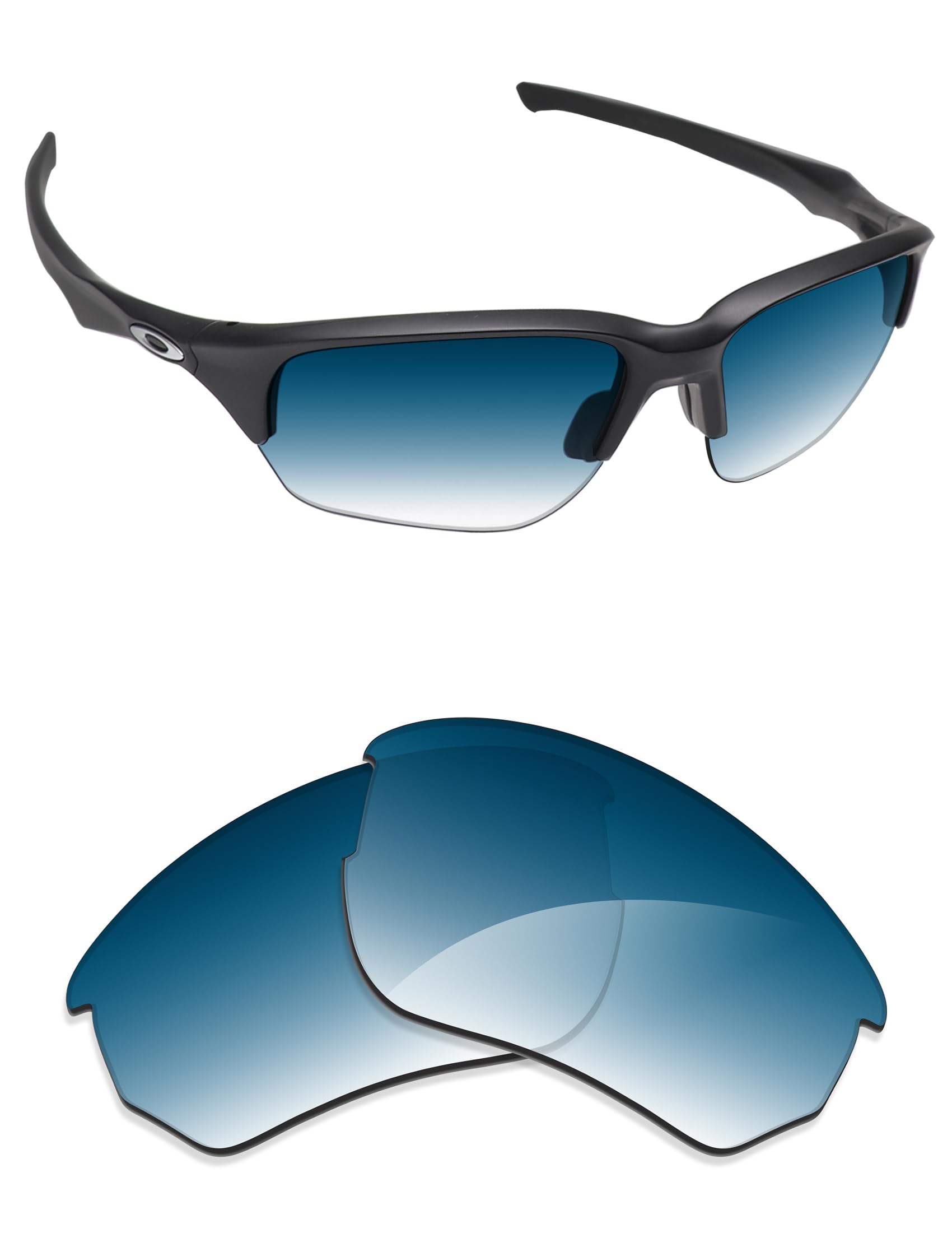 Alphax Polarized Replacement Lenses/Accessories for Oakley Flak Beta OO9363 - Multiple Options Size: One size