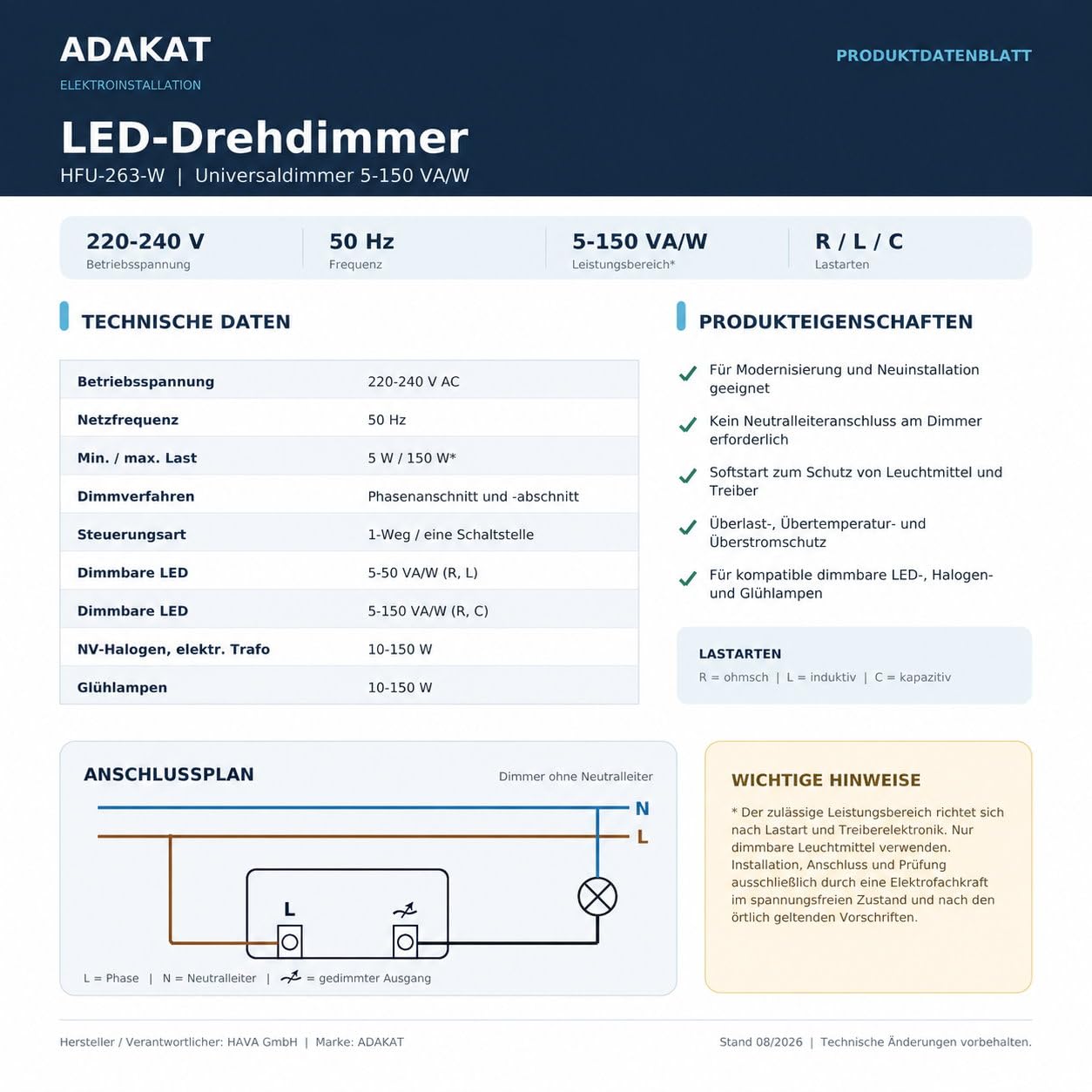 Dimmer girevole a LED in porcellana retrò, All-in-One, serie QR1, bianco | Vera porcellana con dimmer LED universale