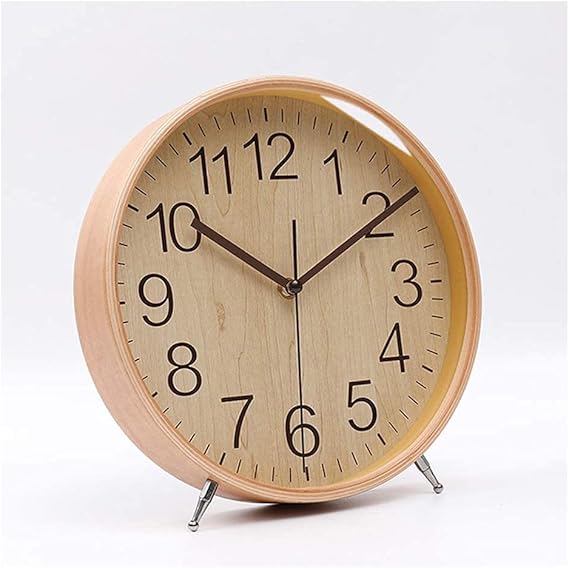 GagalU Desk Clock Small Desktop Clocks Living Room
