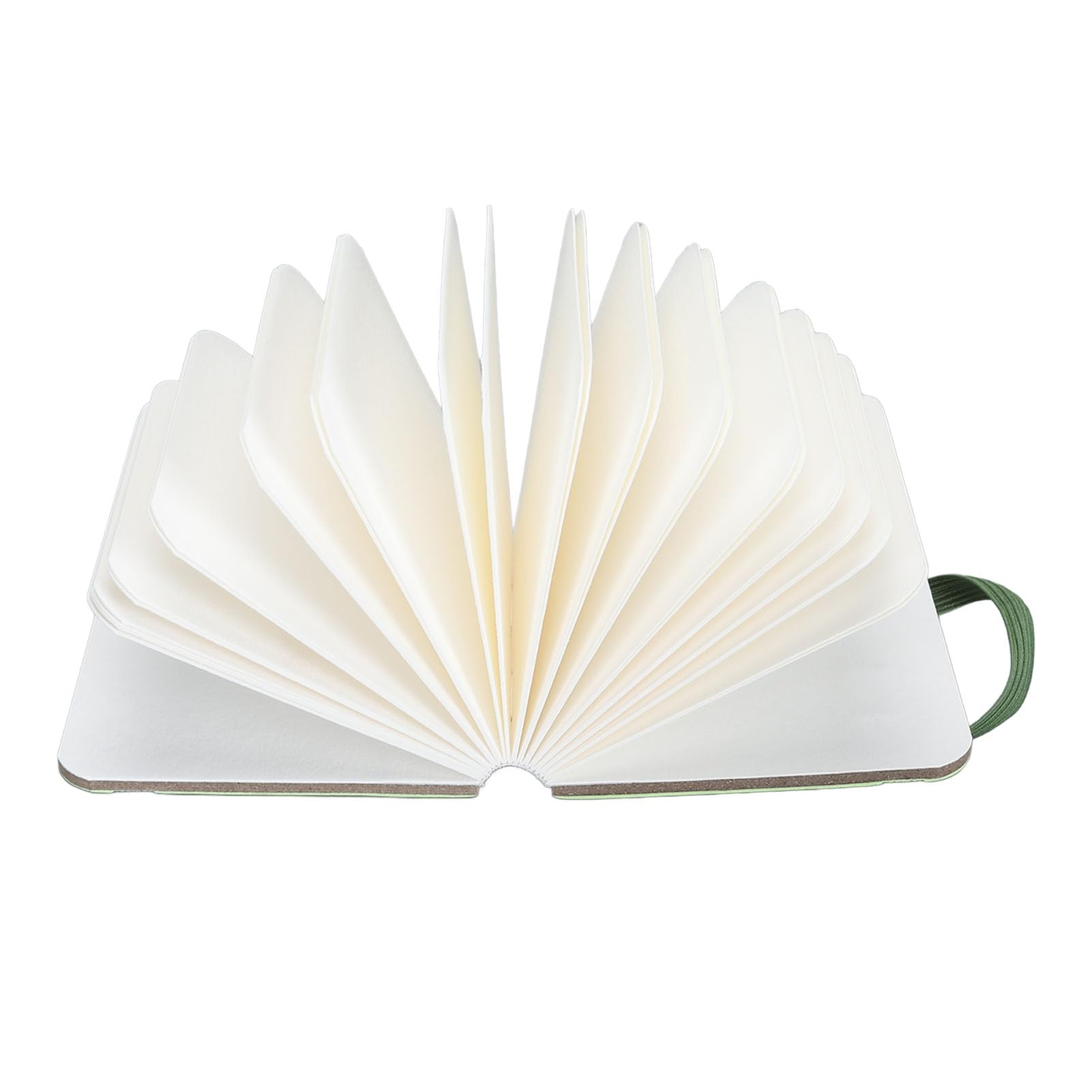 Ejoyous Quaderno per Schizzi Ad Acquerello per Artisti, Carta da 300 g/m², 30 Fogli, Design Piatto Facile da Stendere, Perfetto per Dipingere, Scarabocchiare e Viaggiare (GREEN)