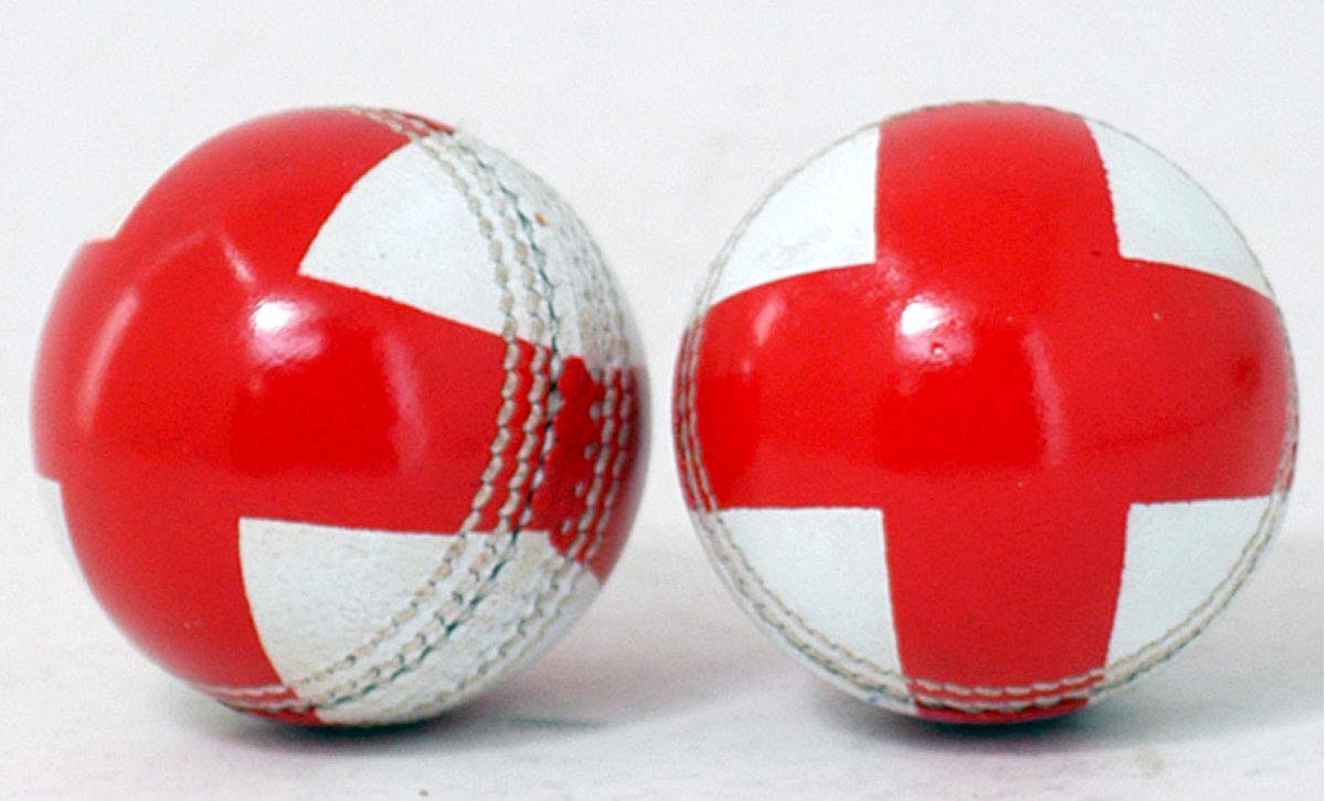 New Stunning Saint George's Cross Leather Cricket Ball