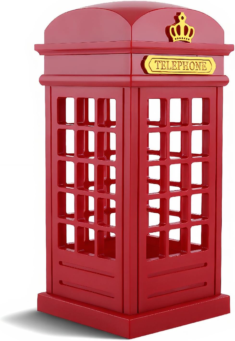 Vintage Telephone Booth Designed USB Charging LED Night Lamp Retro Classic Booth Rechargeable LED , Night Light Touch Sensor for Home Decoration