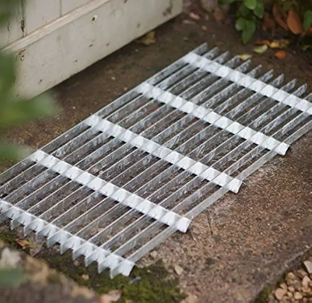 CKB LTD Galvanized Steel Doormat - Heavy Duty Outdoor Boot Scraper
