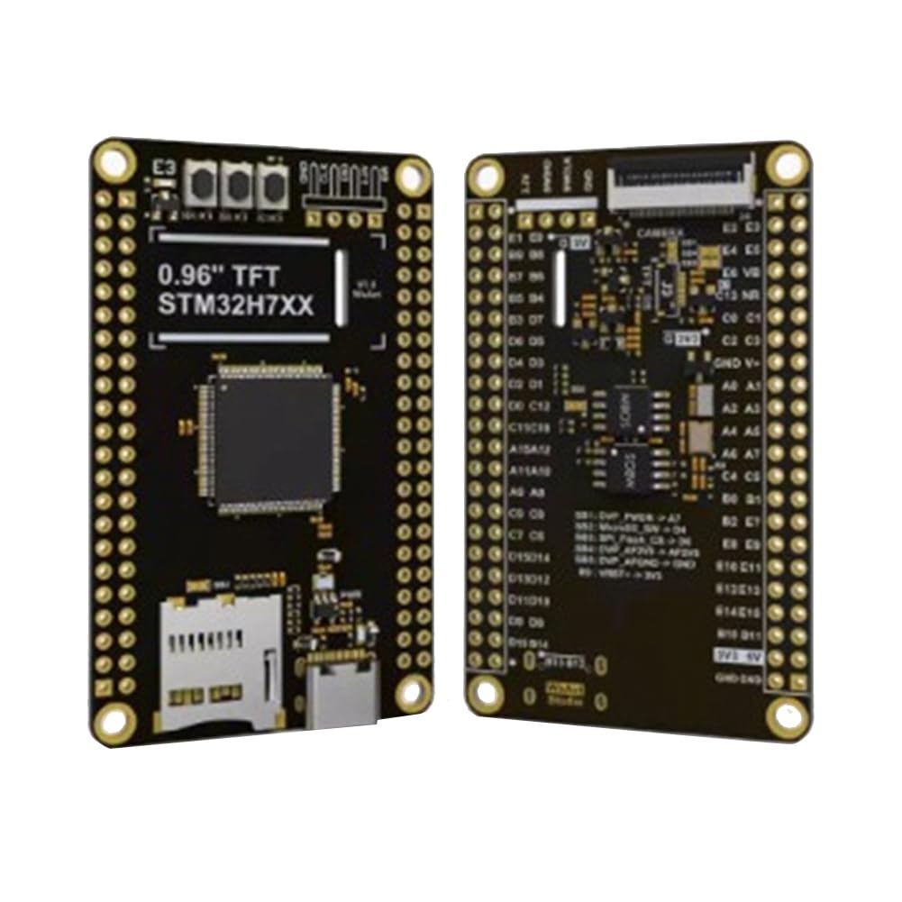 STM32H7 Core Board +0,96-Display + OV7725-Objektiv STM32H750VBT6-Entwicklungsplatine, STM32-Minimalsystemplatine