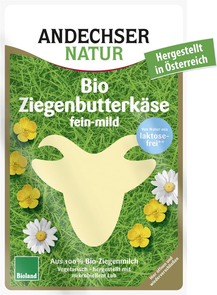 Bio Ziegenbutterkäse 48% Scheiben 12 x 100 g