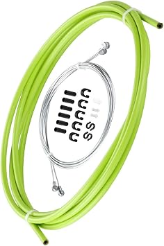 Bike Brake Cable & Housing MTB Brake Cables Set Universal Bike Brake Cables for Mountain Bike Road Bike,Green