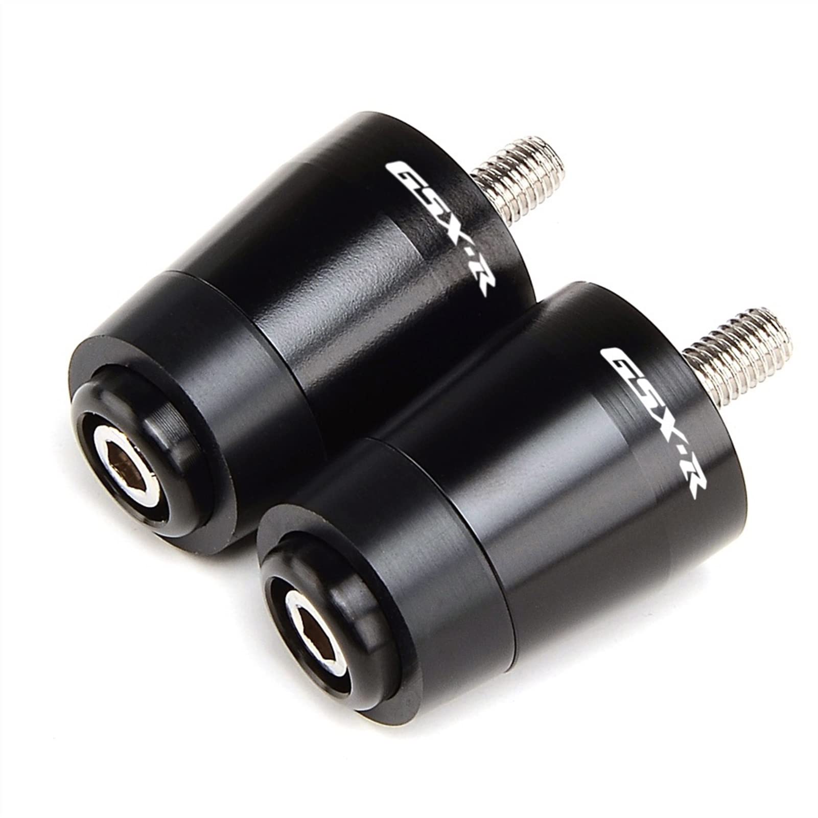 Poignée Moto pour Suzuki GSX-R 125 150 2017-2018 Embouts de Guidon Curseurs Noir