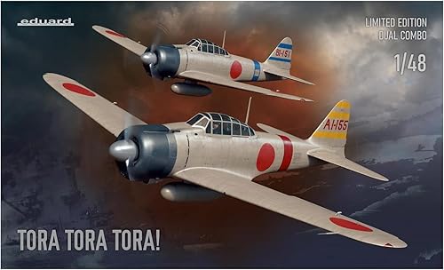 Eduard EDU11155 148 A6M2 Zero Type 21 'Tora Tora Tora!' DUAL COMBO Edición Limitada KIT DE CONSTRUCCIÓN MODELO