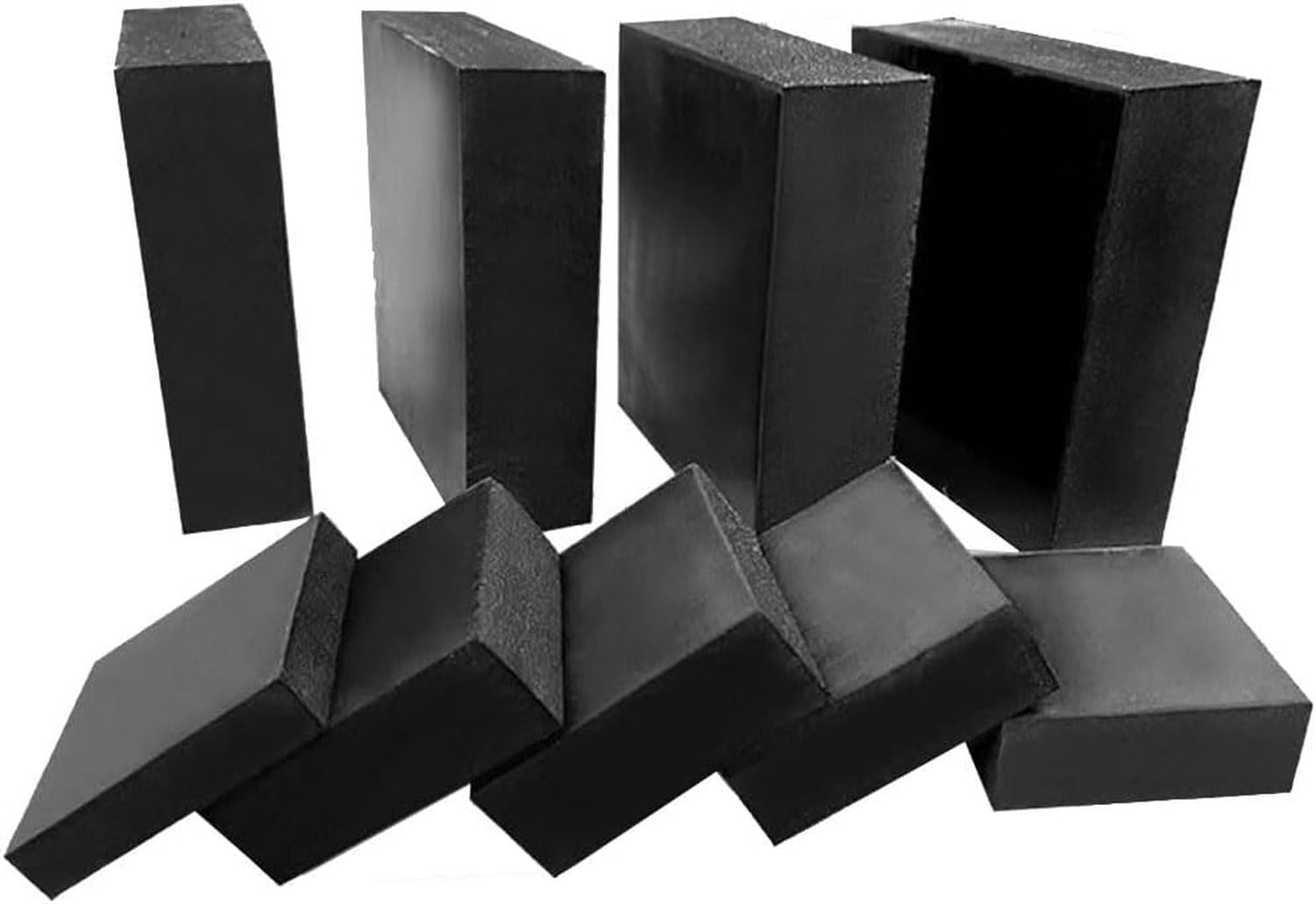 Silikongummi-Blockplatte 50x50/100x100 elastisch, 100x50x30mm, 100X50X30mm
