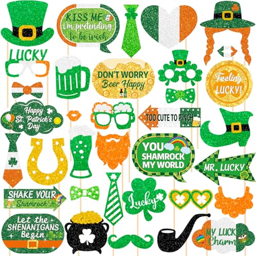 St. Patrick's Day Decorations Photo Props Saint...