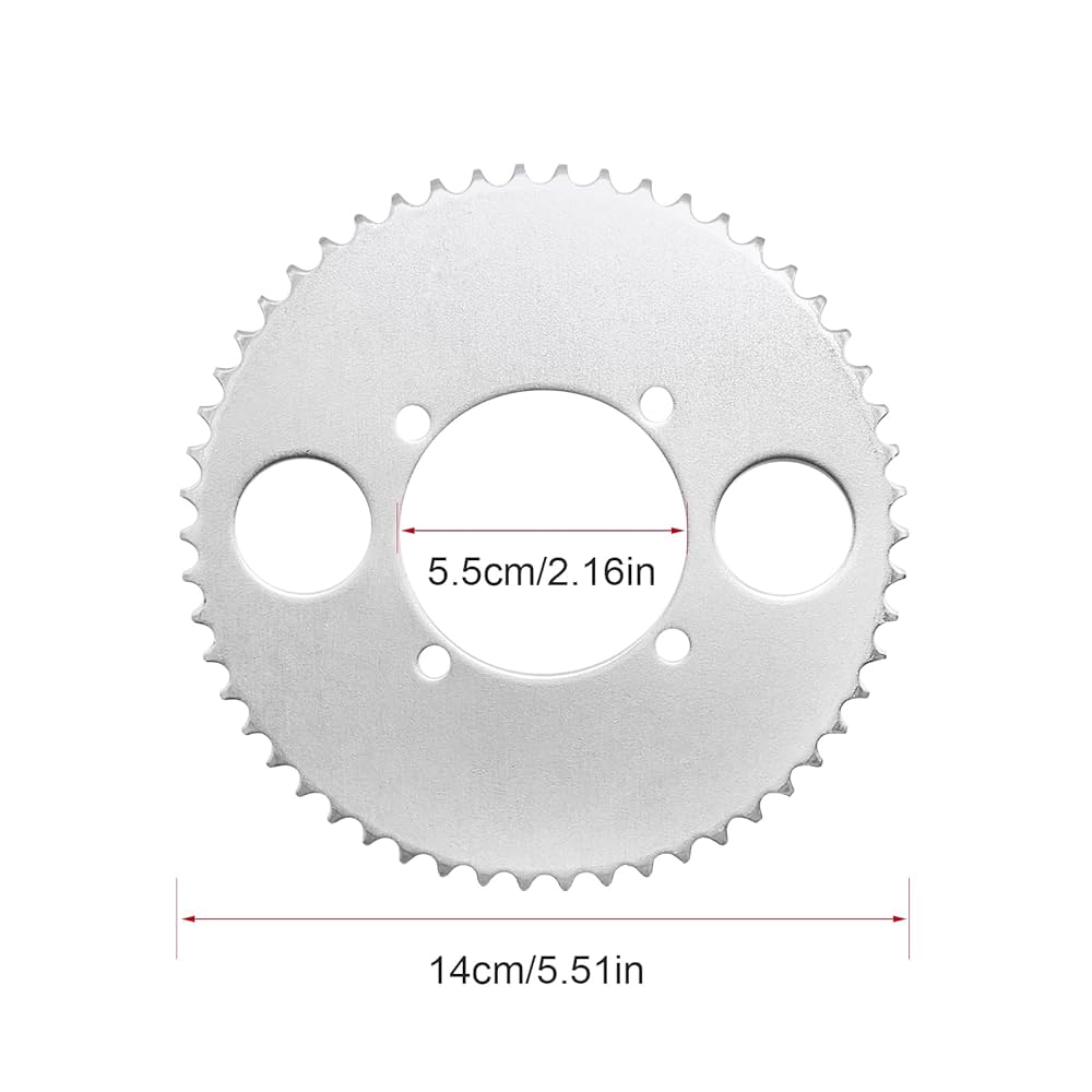 Amazon.com: T8F 54T Tooth Rear Sprocket with T8F 116 Links