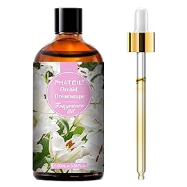 PHATOIL 3.38FL.OZ Orchid Dreamscape Fragrance Oils for Aromatherapy, Essential Oils for Diffusers for Home, Perfect for Diffuser, Yoga, Skin Care, DIY Candle and Soap Making - 100ml
