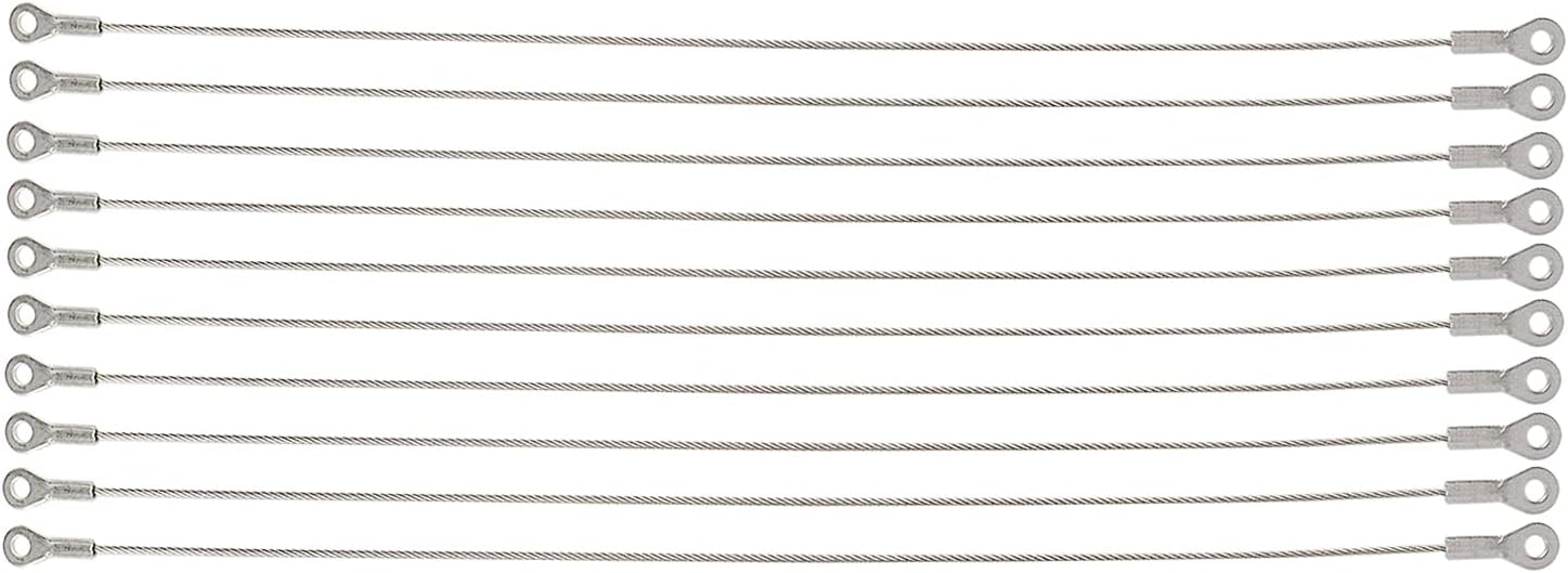 Coshar Cabinet Door Restraint 12-inch Cupboard Door Protector Hinge Limiter,Limit Door Swing,10pcs,Screws Inluded