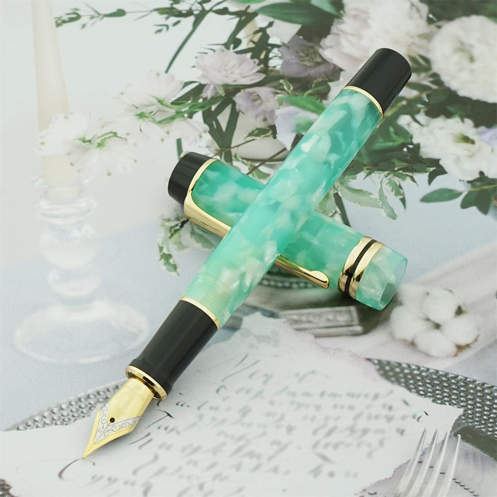 Stylo plume, beau stylo à encre F/Plume pour bureau, école, cadeau