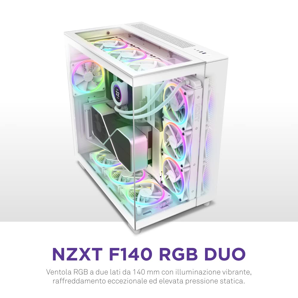 Amazon.com: NZXT F140 RGB Duo - 140mm Dual-Sided RGB Fan – 20