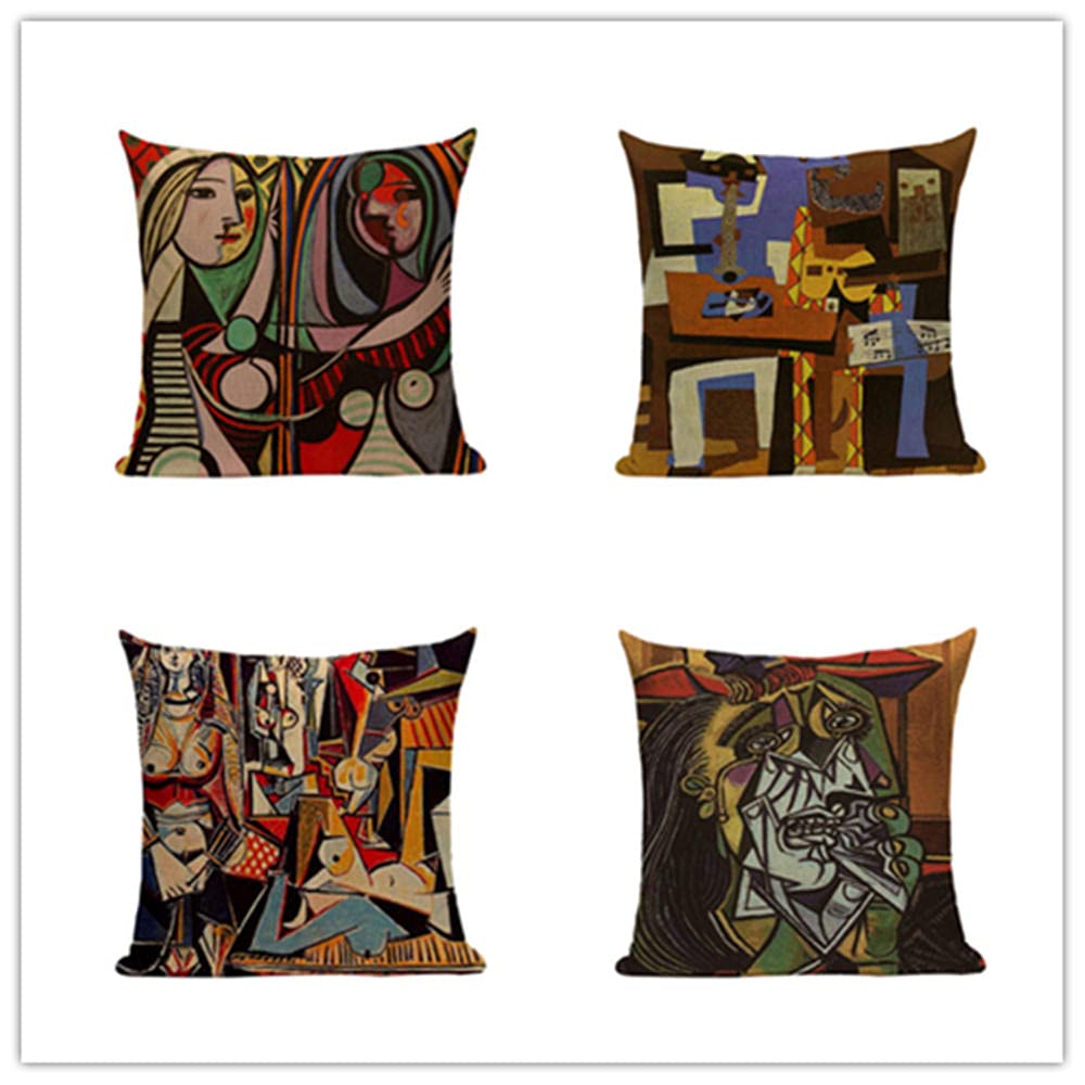 Gearsly Juego De 2 Fundas De Cojín De 16 X 16 Pulgadas, Coloridas Fundas De Almohada Bohemias Con Sol, Sol, Arco Iris, Fundas De Almohada Cuadradas Decorativas Para Exteriores, Fundas De Almohada