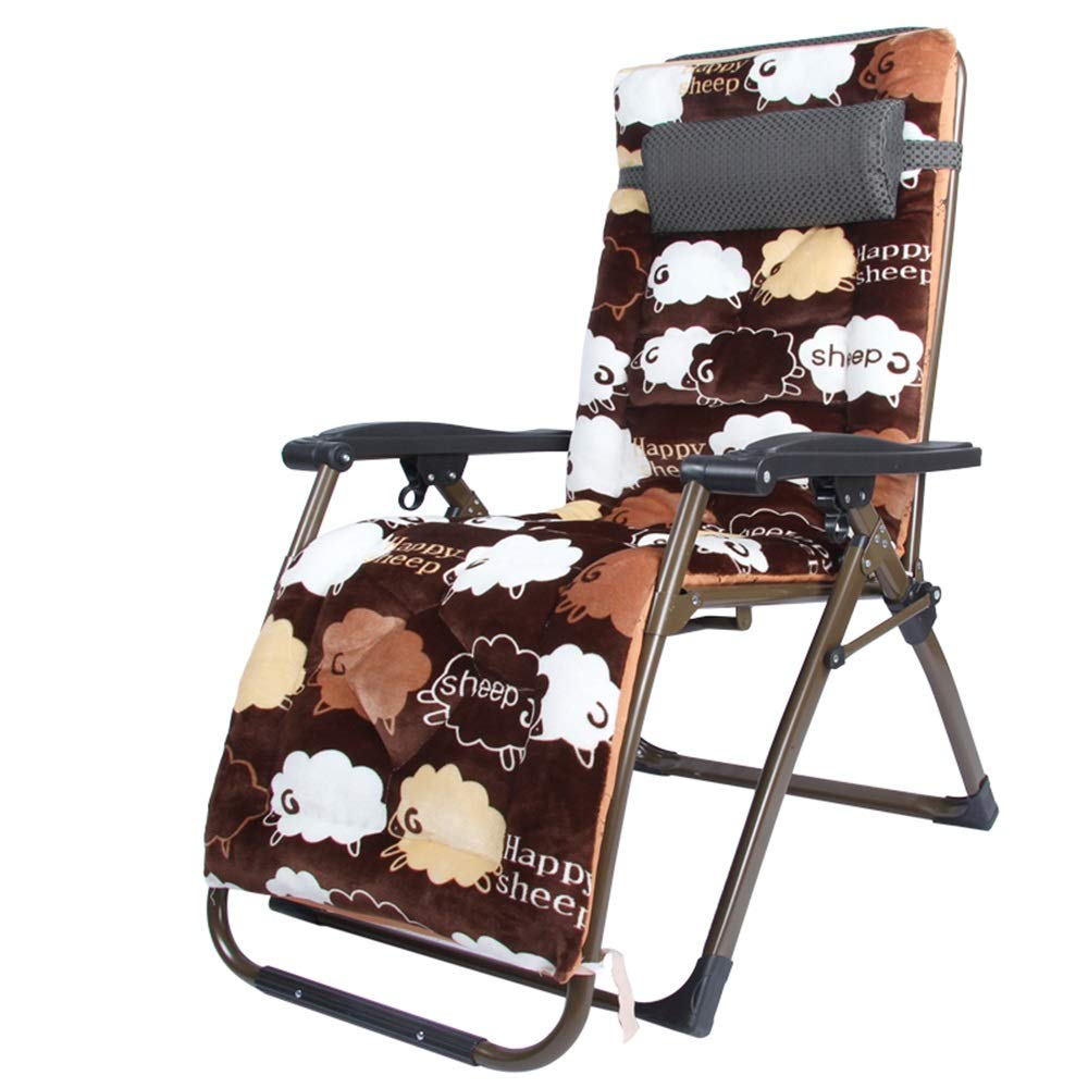 Chaise de loisirs 75x68x115cm multi-usage pour maison et jardin