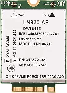 Fydun Professional 4G Mini, Ngff Wwan M.2 Card Support Gnss F Connector Removal Module LTE Key A GPS