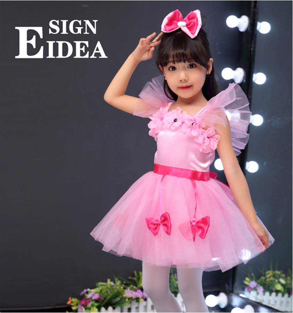 Amazon.co.jp: 【Reiheikanemochi】ダンス 衣装 キッズ ピンク