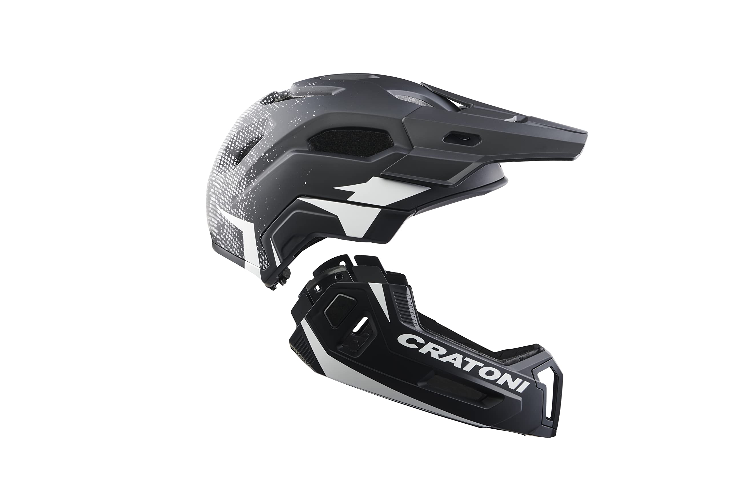 Cratoni C-Maniac 2.0 MX MTB Helm schwarz/rot 2022