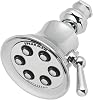 Speakman S-2254-BN-E2 Retro Anystream Adjustable 2.0 GPM Solid Brass Shower Head, Brushed Nickel