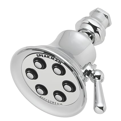 Speakman S-2254-E175 Retro Shower Head, 1.75 gym, Polished Chrome