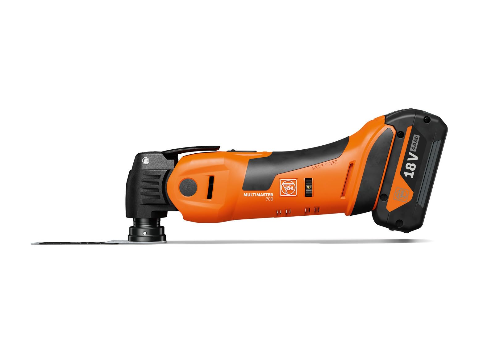 Fein Akku Multimaster AMM 700 MAX TOP 4.0 AH AS (18 V, Akku 4,0 Ah, AMPShare, StarlockMax, inkl. Zubehör-Set 60-teilig für Holz, Kunstsoff + Metall, Multifunktionswerkzeug, in L-Boxx) 71293661000 | Für Ausbau und Renovierung, Kompatibel mit AMPShare-/ BOS