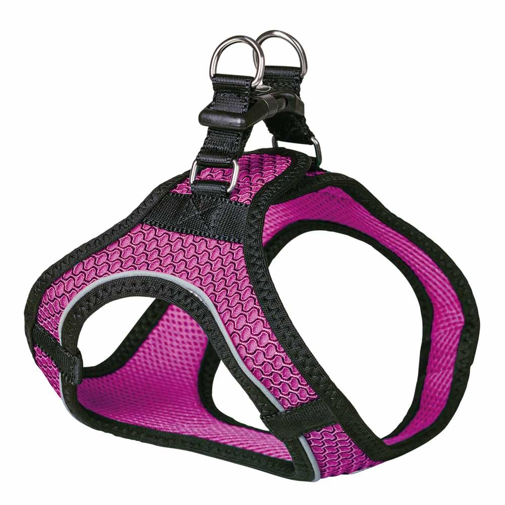 Nobby Mesh Air Harness Raspberry L Chest: 55-60 cm, Belly: 58-65 cm