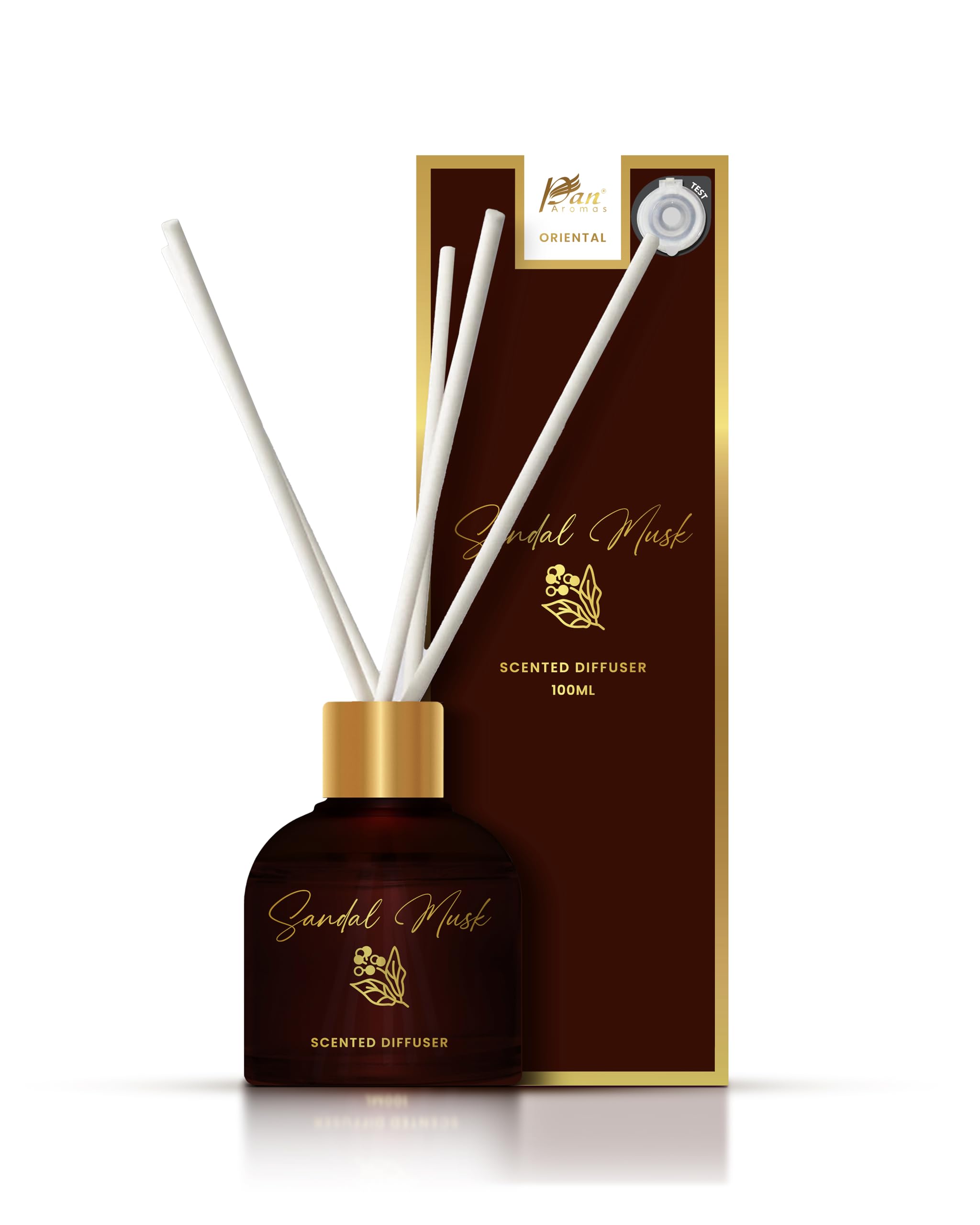 Pan Aromas 100ml Oriental Scented Reed Diffuser (Sandal Musk) (B0D92SBZY9) Amazon Price History, Amazon Price Tracker