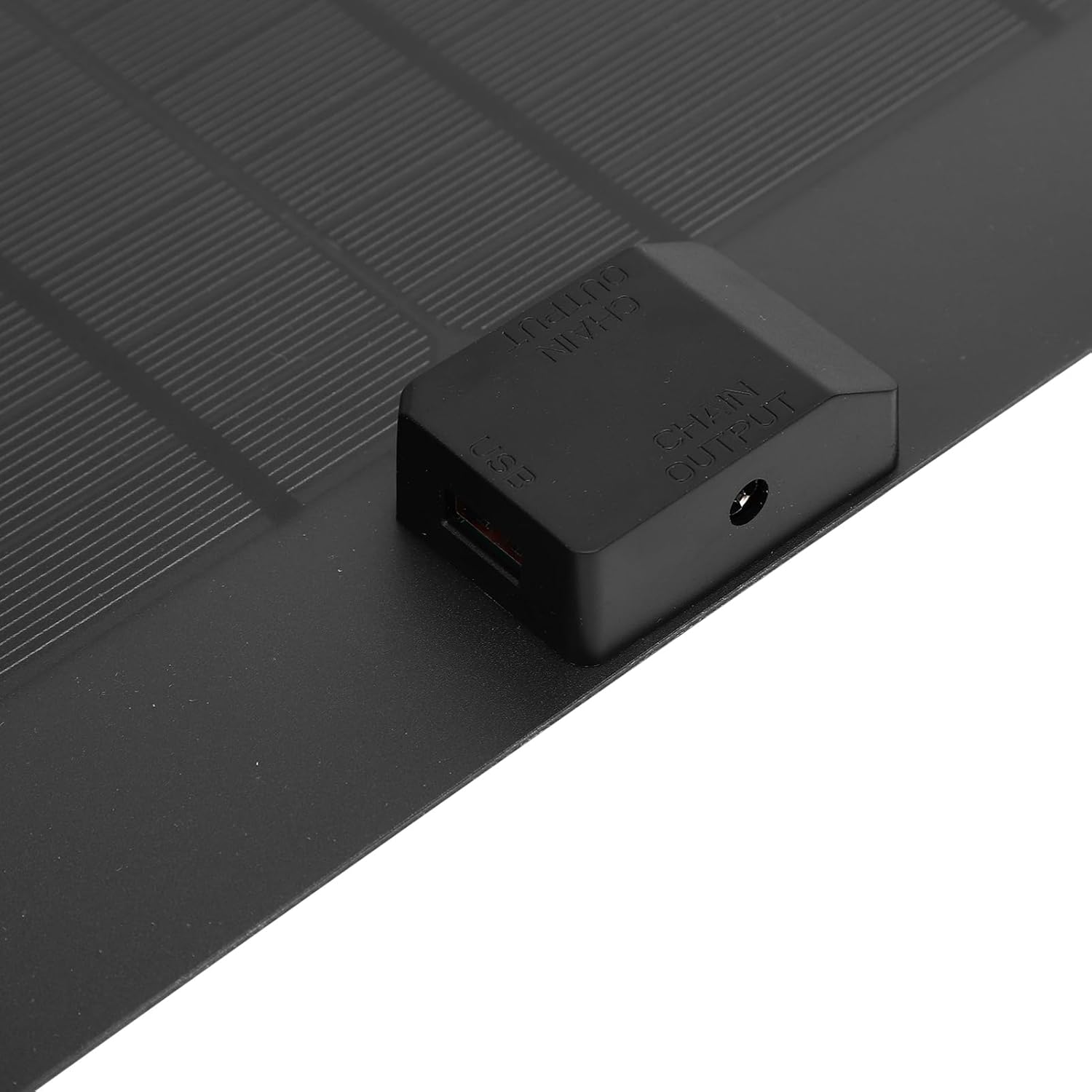 PUSOKEI Solar Panel Charger with 5A Controller 30W, 12V Battery Charger with USB Port, Monocrystalline Solar Kit for Car Boat RV Motorcycle