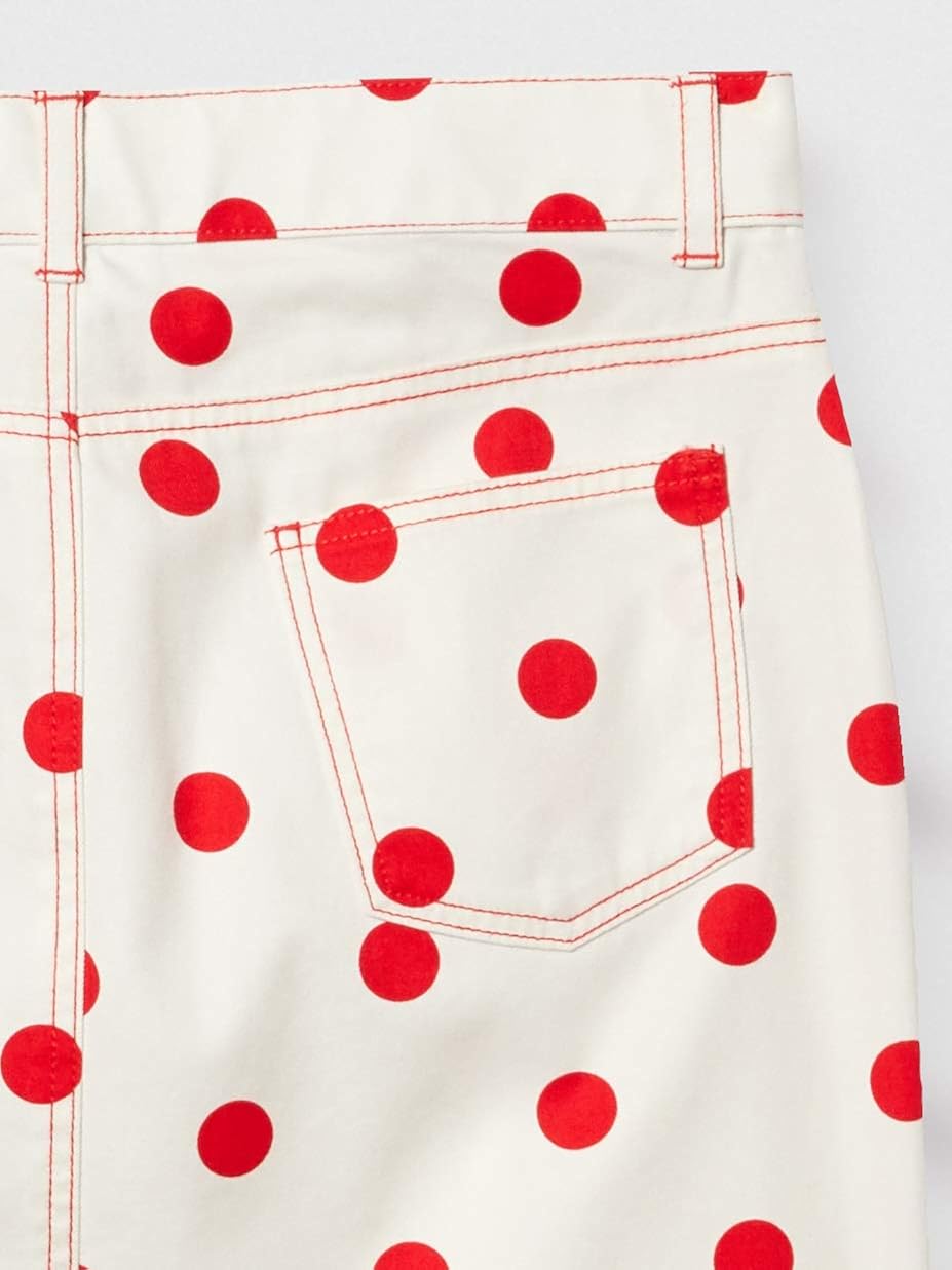 Lacoste Girls' Polka Dot Skirt: Clothing