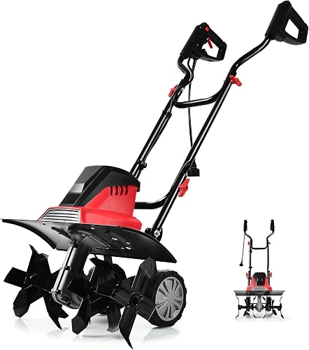 1500W Motobineuse Électrique 6 Lames GOPLUS