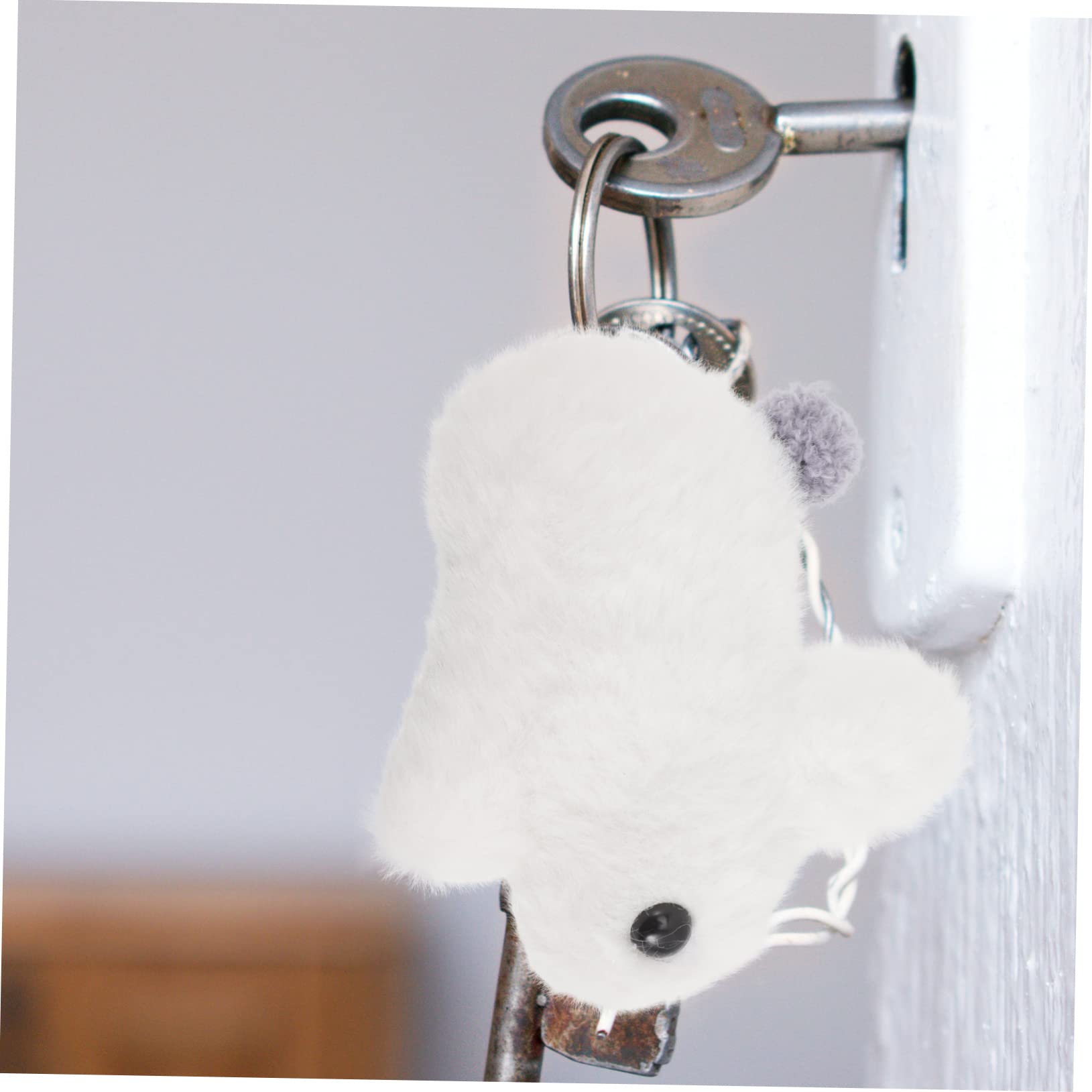 ibasenice 25piezas Colgantes De Conejo De Peluche Llaveros y Adornos Para Mochilas Decoración Adorable Para Bolsos y Accesorios De Fiesta