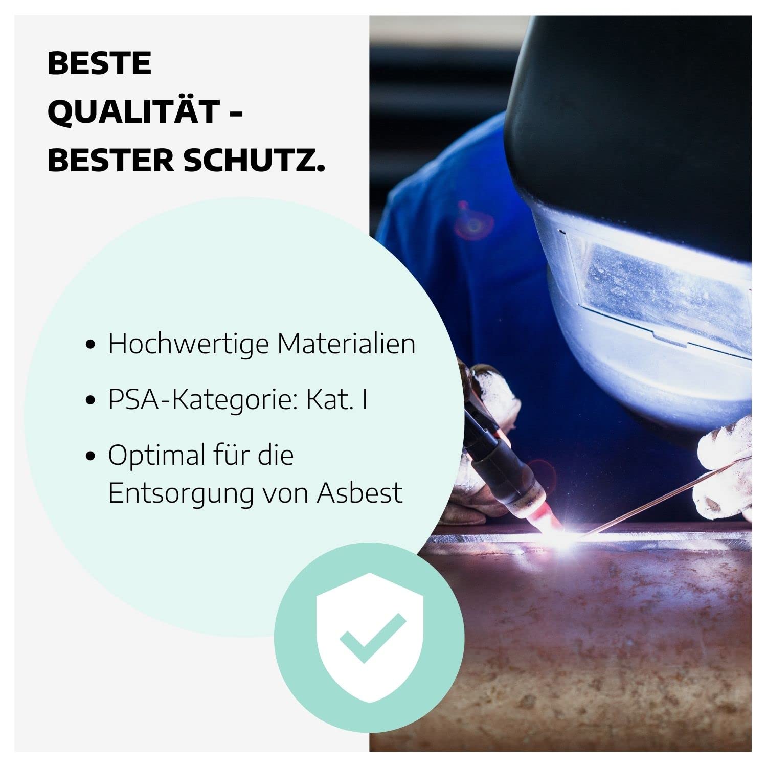 Überstiefel hohe Ausführung Weiß I 10 Stk. Schuhüberzieher Einweg aus Polyethylen I Schuh-Überzieher wasserdicht mit doppelter Sohle I 39 x 55 cm Schuh-Schutz Überzieher