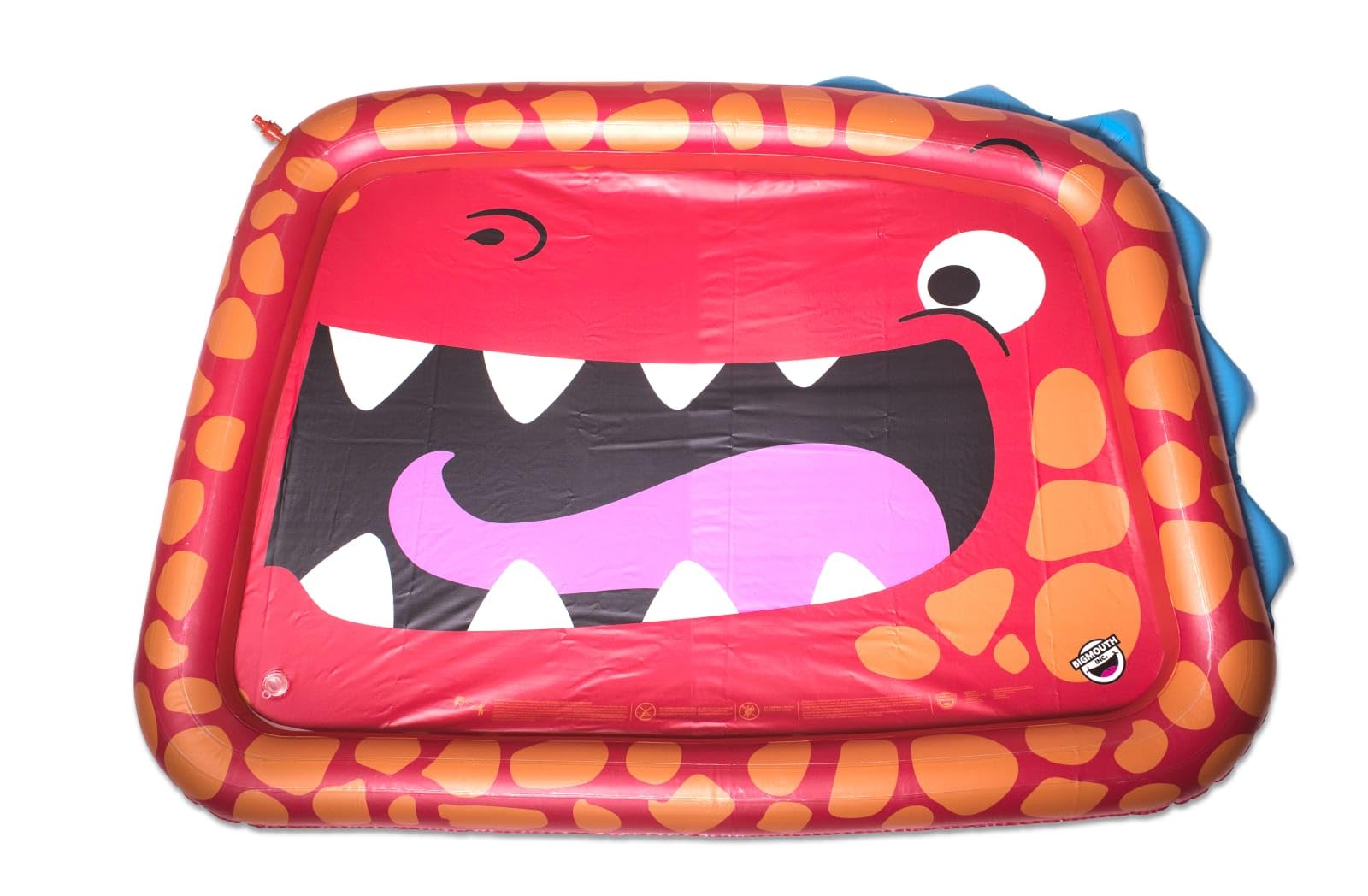 BigMouth Inc Splash Pad Sprinkler Water Toy for Kids, Outdoor Summer Backyard Spray Game for Toddlers - Dinosaur