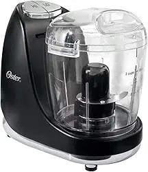 Oster Mini Processador, Chromer, 110V, Preto, 125W, 3320