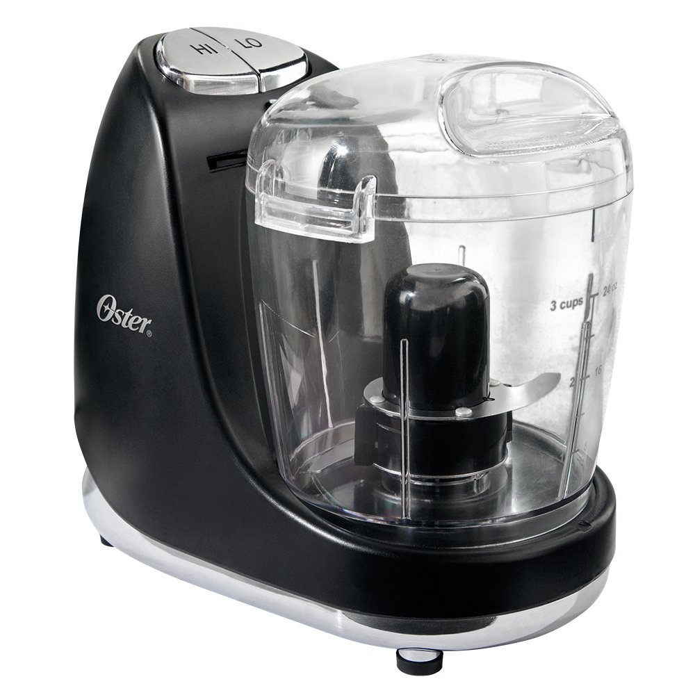 Oster Mini Processador Chromer, 220V, Preto, 125W, 3320 220 Volts