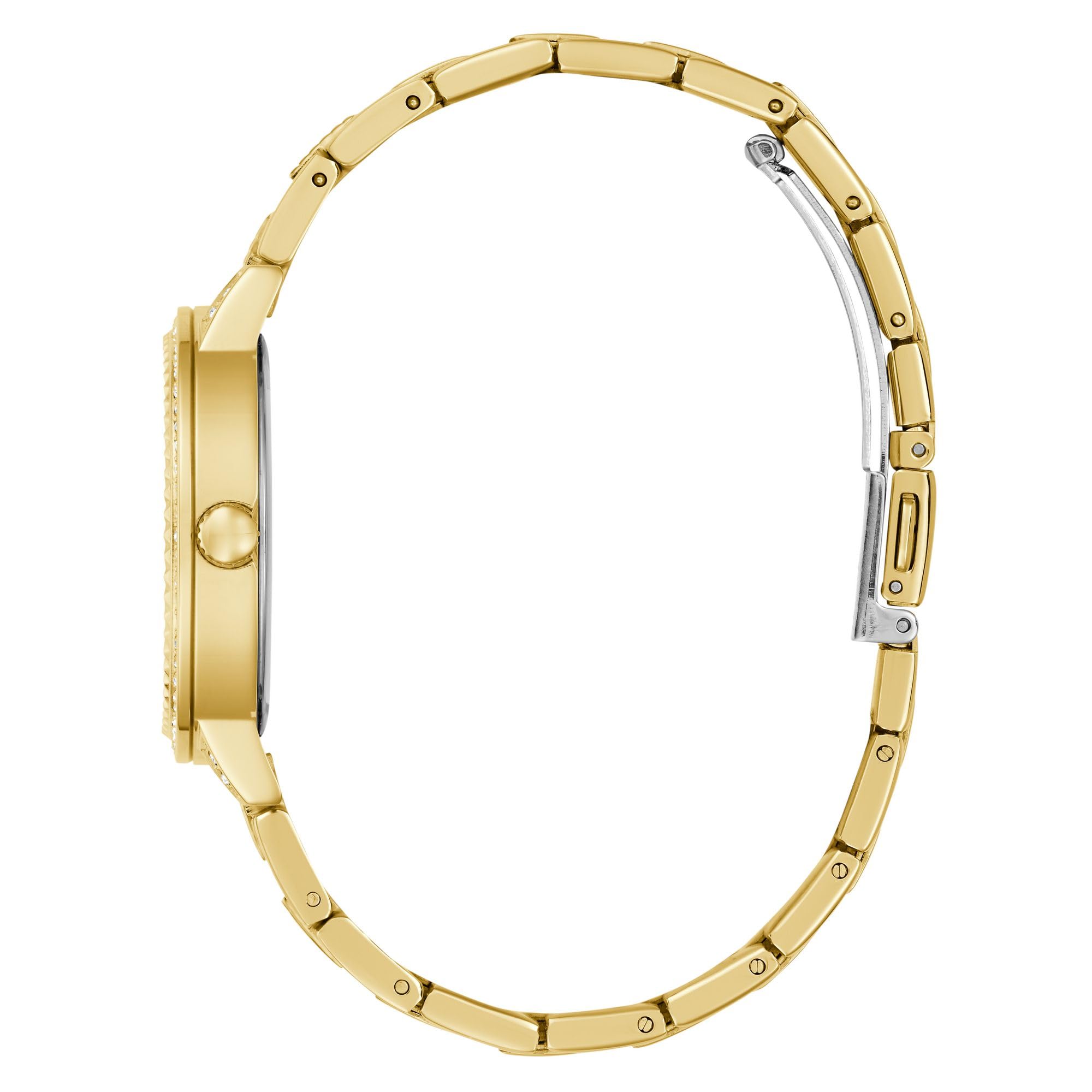 Guess GW0944L2 G Lace - Reloj de Pulsera para Mujer (34 mm, Correa de Acero Inoxidable y protección contra el Agua de 3 Bares)