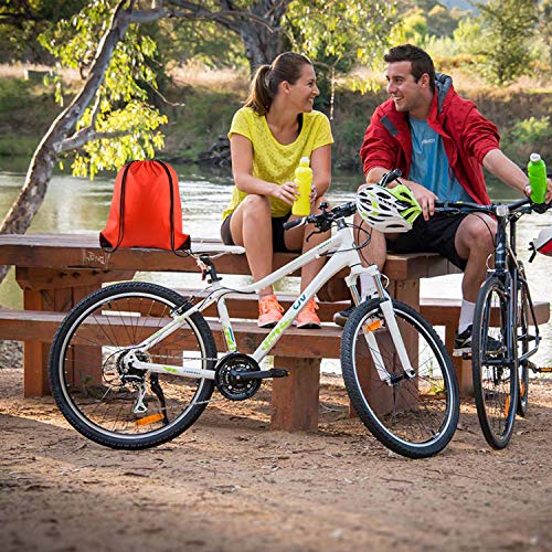 Lainrrew 5 Pcs Drawstring Backpack Bags, Lightweight Cinch Sacks Backpack String Bags Cinch Bags Drawstring Tote Storage Bags Bulk for Gym Traveling Sports2