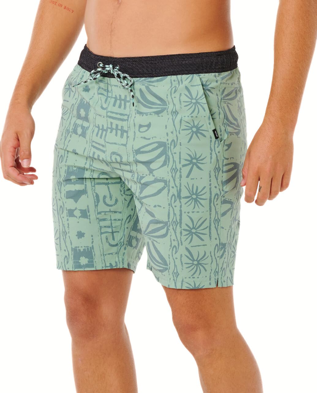Short de bain Rip Curl Jackson décontracté 18 pouces Aloe M - 3