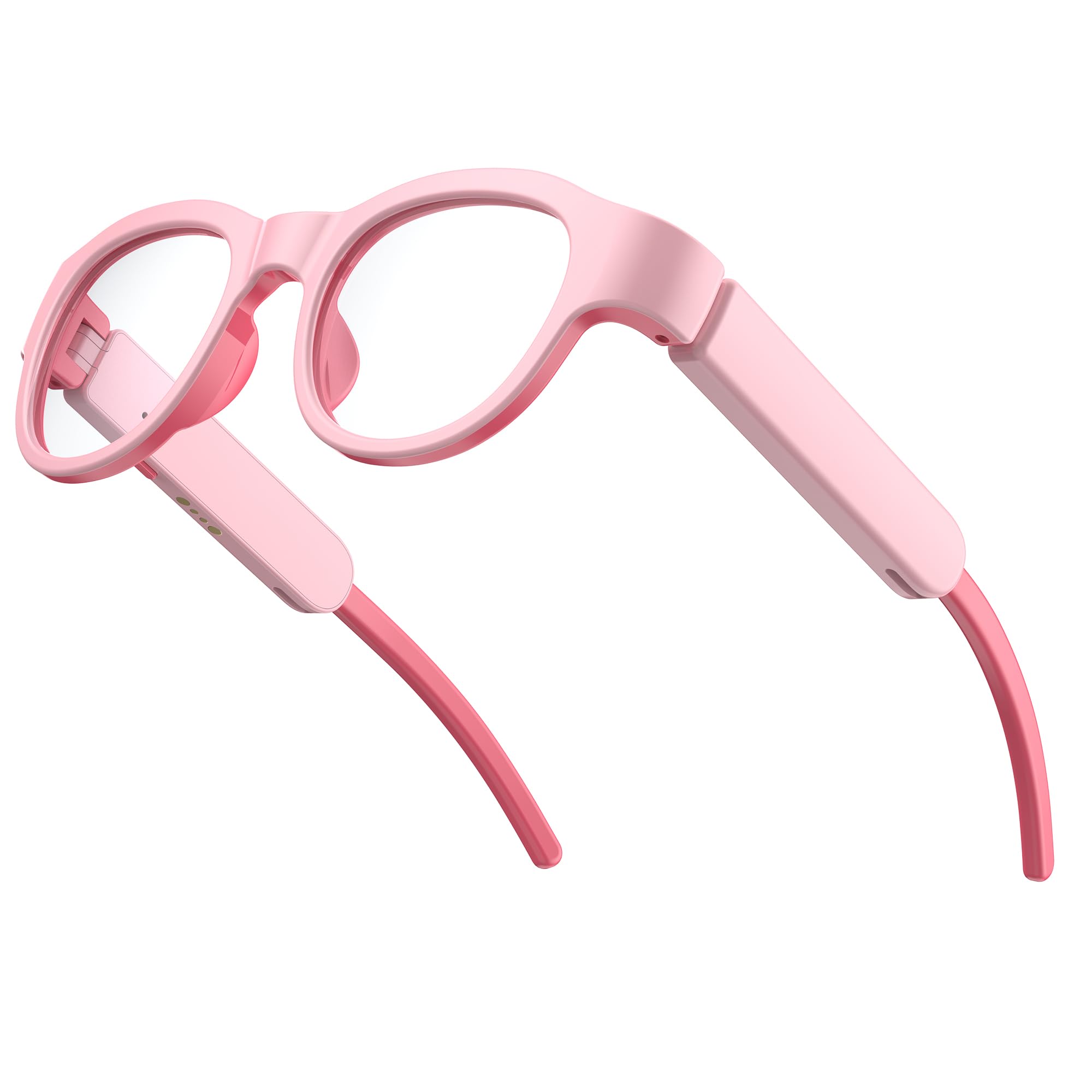 Kids Blue Light Glasses with Bluetooth Audio Smart glasses RGB 7-color light Kids Smart Glasses Gifts