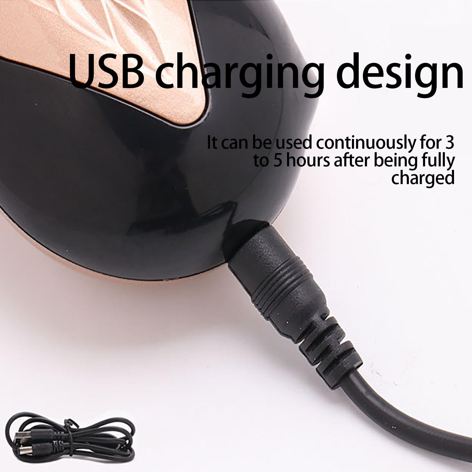 Elektryczna polerka do butów, ręczna szczotka z 7 głowicami szczotek, ergonomiczny uchwyt, przenośna ładowarka USB do butów, toreb, sofy i pielęgnacji skóry