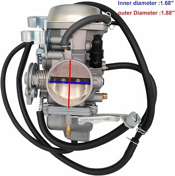 Carburetor Carb for Honda XR650L 1993-2012 Replace 16100-MY6-772 | with Fuel Filter