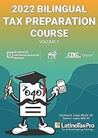 Vista 1 de 2022 Bilingual Tax Preparation Course Volume 2